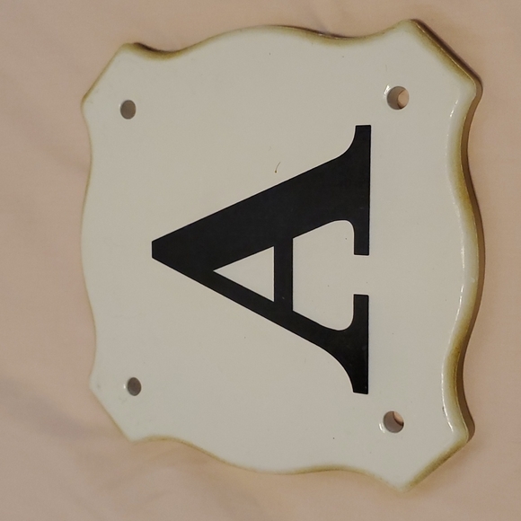 Décoration Murale Lettre 'I' – Métal, Marque Ashland, Panneau Suspendu